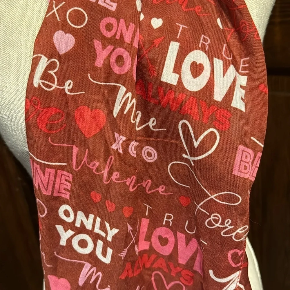 Be My Valentine Lightweight Scarf